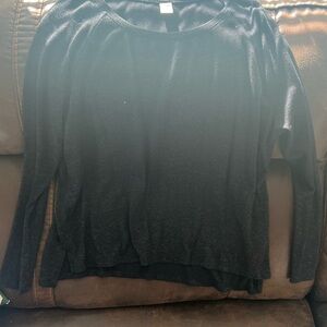 Old Navy Classic Black Knit Top